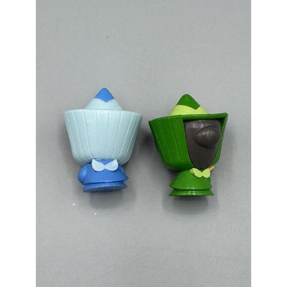 Disney Doorables Sleeping Beauty Fairy Godmothers Fauna & Merryweather Set Of 2 - Picture 4 of 6